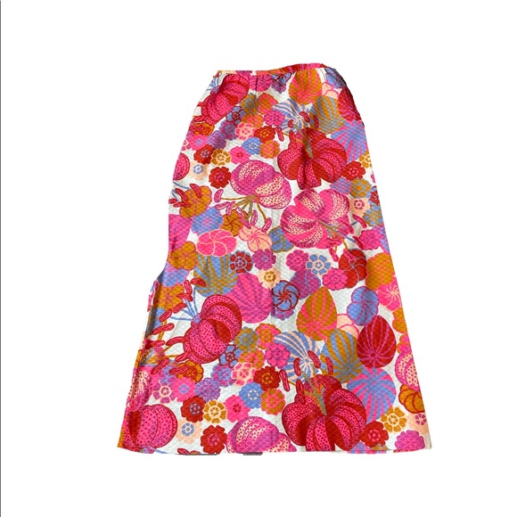 VINTAGE NELLY DE GRAB NEE YORK floral Maxi Skirt - Picture 8 of 8